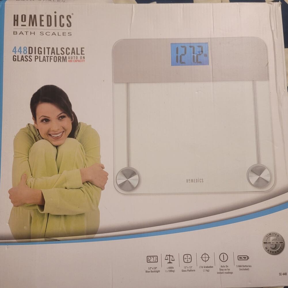 Homedics 448 Digital Scale, Brand new in Box